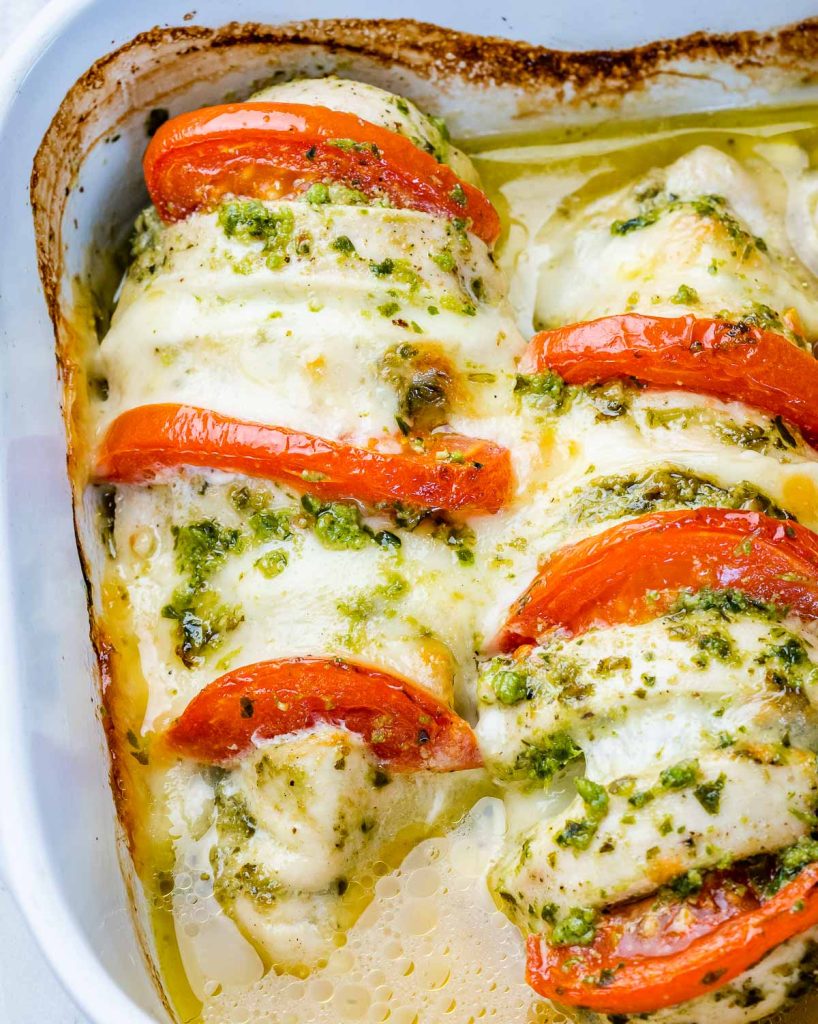 [VIDEO] Caprese Hasselback Chicken | Clean Food Crush