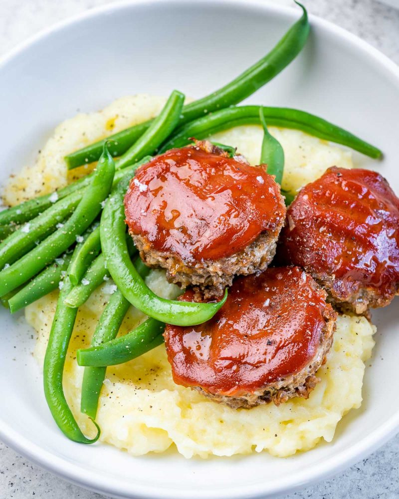 Cheesy Meatloaf Cups Clean Food Crush