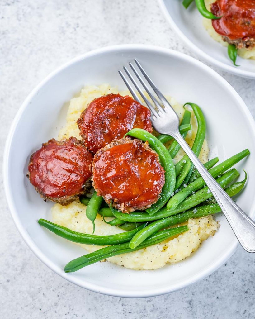 Cheesy Meatloaf Cups Clean Food Crush