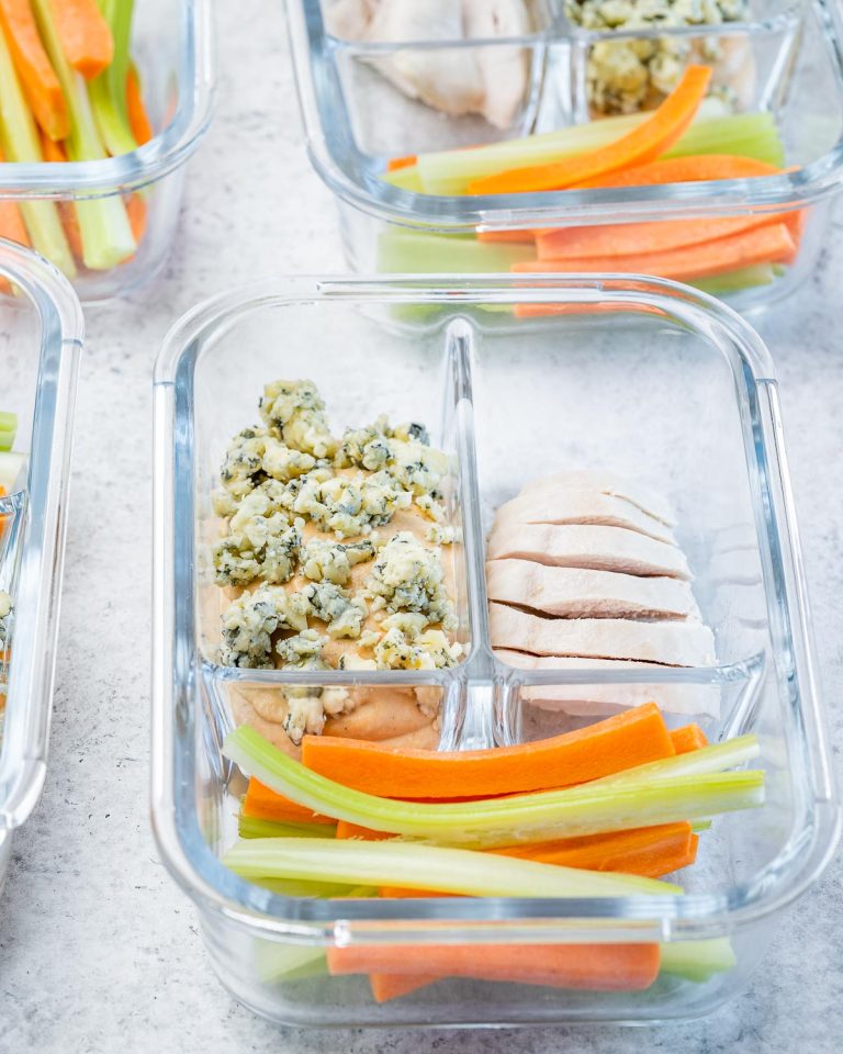 Buffalo Chicken Cold Lunchbox Clean Food Crush