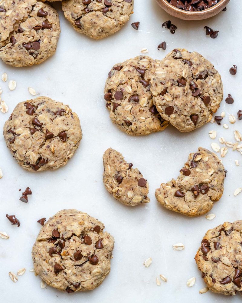 The Kitchen Sink Monster Breakfast Cookies | Clean Food Crush