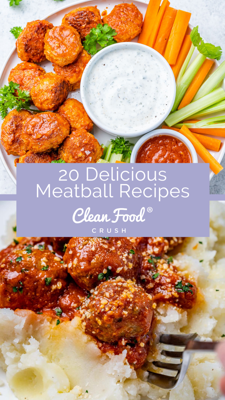 20 Delicious Meatball Recipes Clean Food Crush