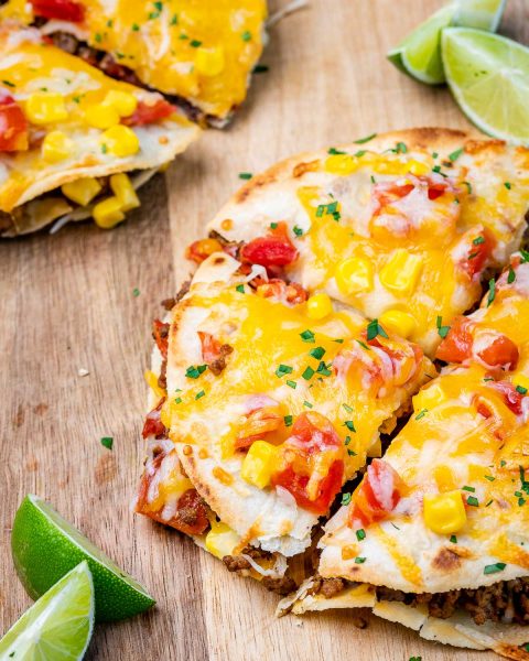 Copycat Taco Bell Pizza 🔔 | Clean Food Crush