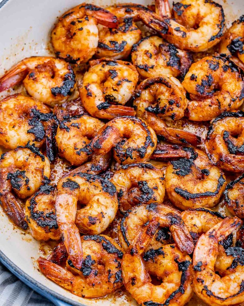 Quick Blackened Shrimp | Clean Food Crush