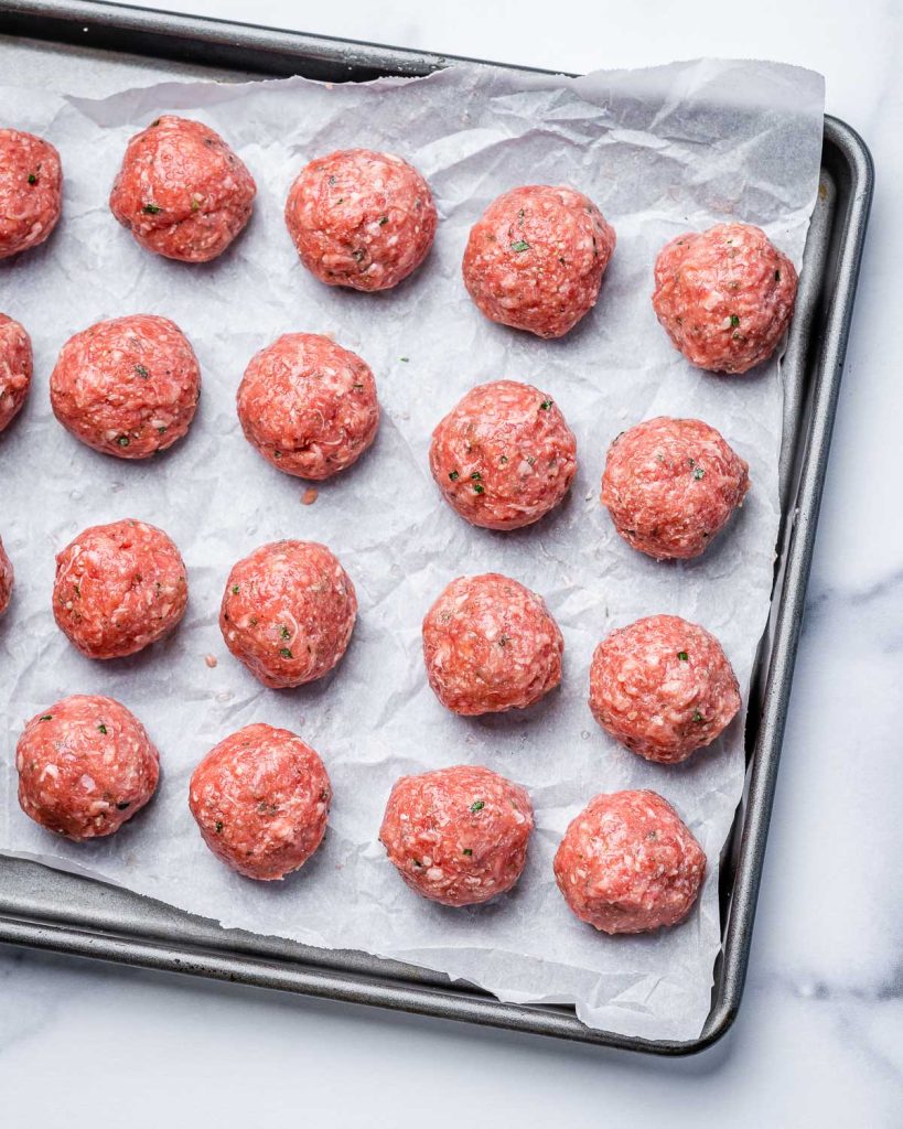 Tender & DELICIOUS Crockpot/Slow Cooker Meatballs | Clean Food Crush