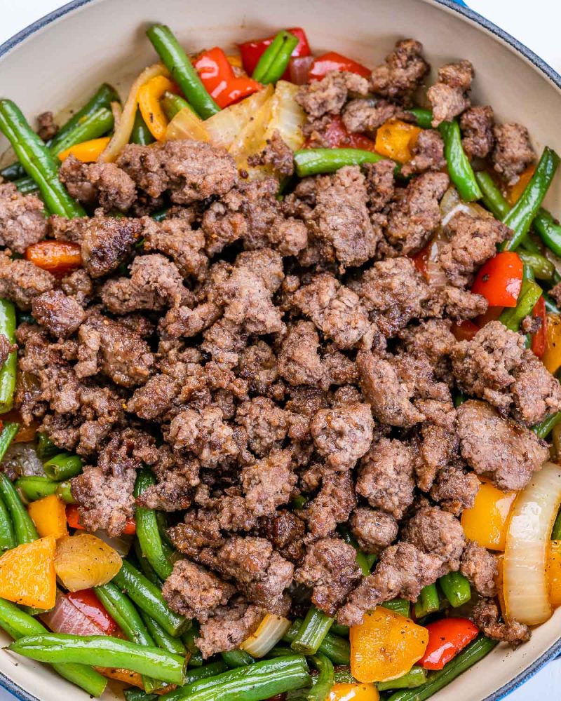 Ground Beef Stir Fry Clean Food Crush