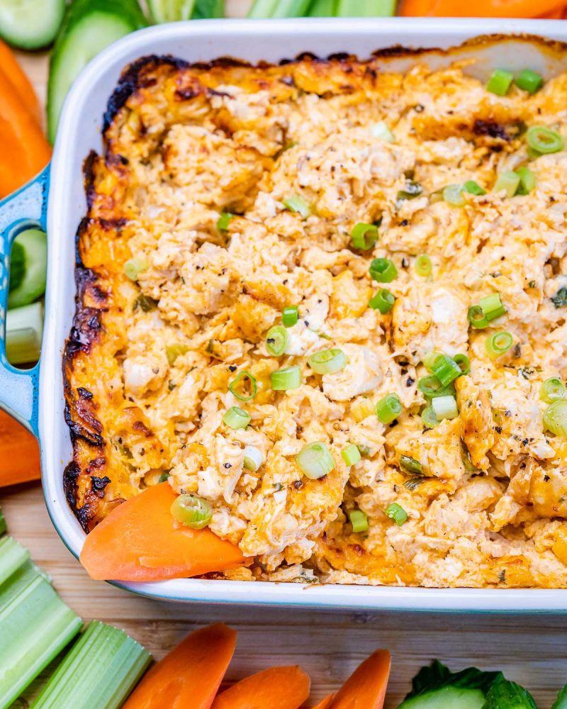 Rachel’s Buffalo Chicken Dip | Clean Food Crush