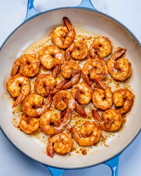 Easy Cajun Shrimp & Rice | Clean Food Crush