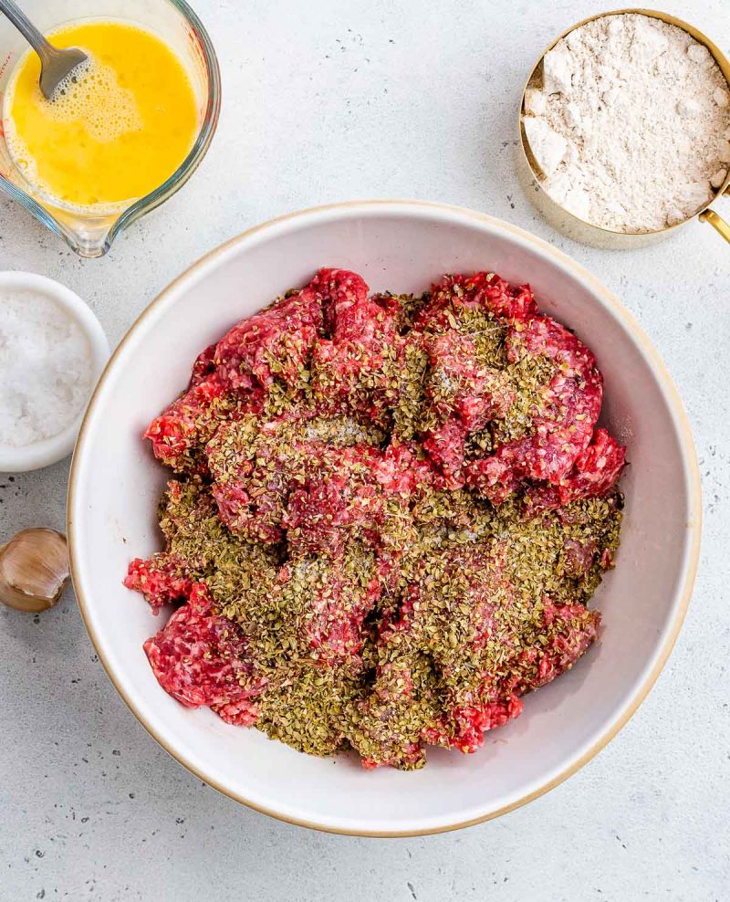 Greek Inspired Meatballs | Clean Food Crush