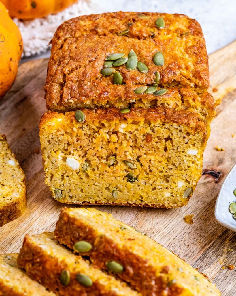 Protein Pumpkin Lentil Bread | Clean Food Crush