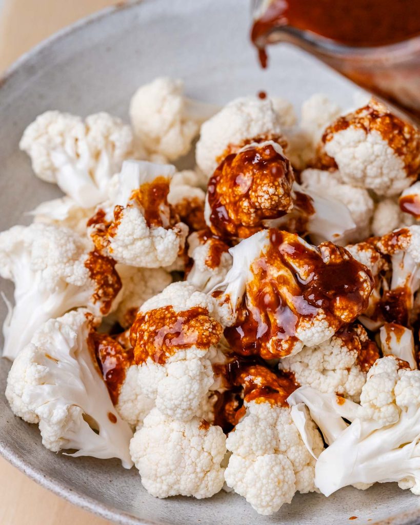 Spicy Maple Roasted Cauliflower Clean Food Crush