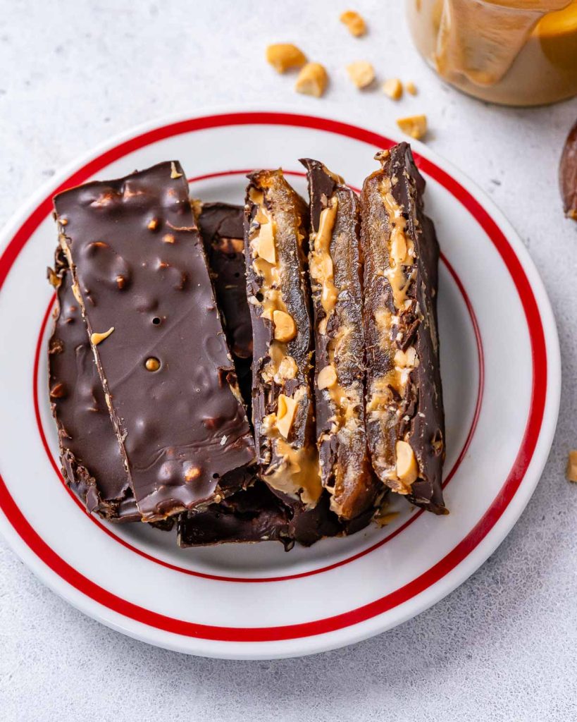 date bark that tastes like Date Snickers Bars.